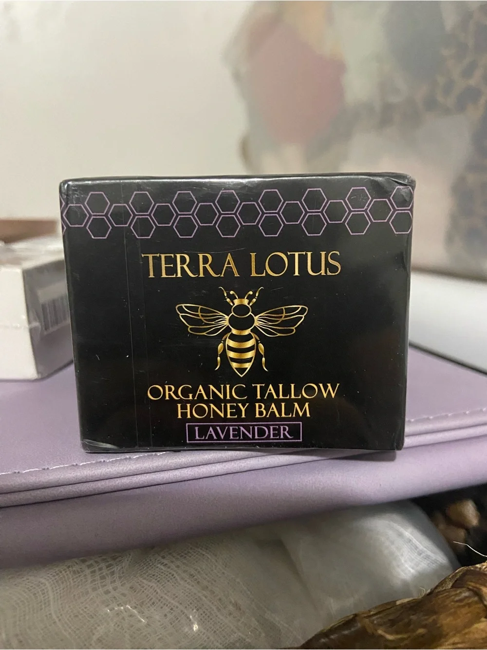 Terra Lotus Organic Tallow Honey Citrus Lip Balm Balm with Honey and Tallow